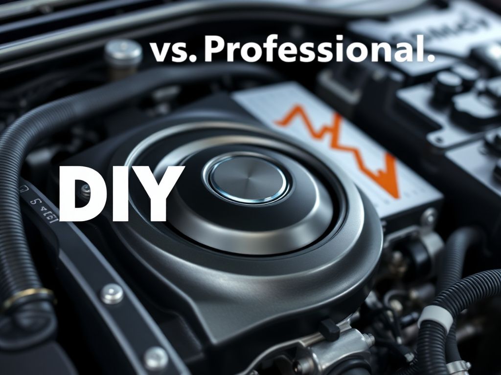 Oil change service — DIY vs. Professional Oil Change Service